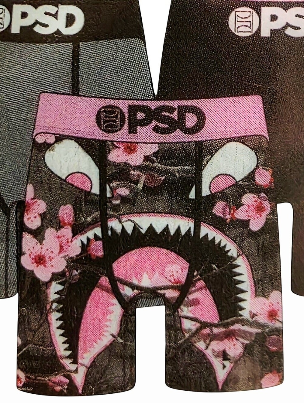 PSD 3-PK Warface Bloom/Solid Boxer Briefs